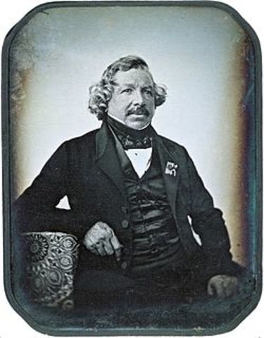 Louis Daguerre- Daguerrotype