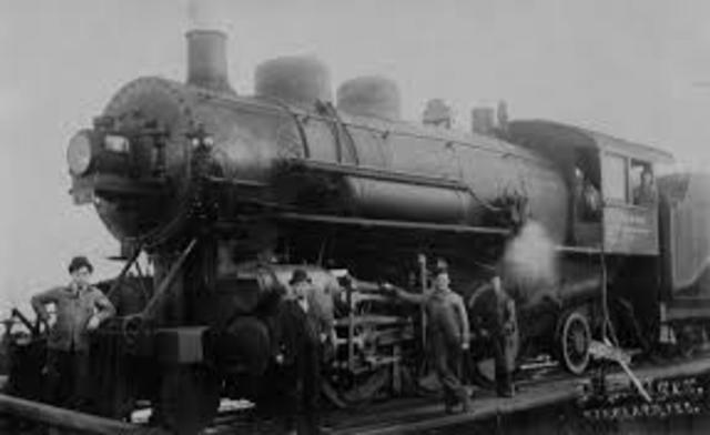 railway steam locomotive