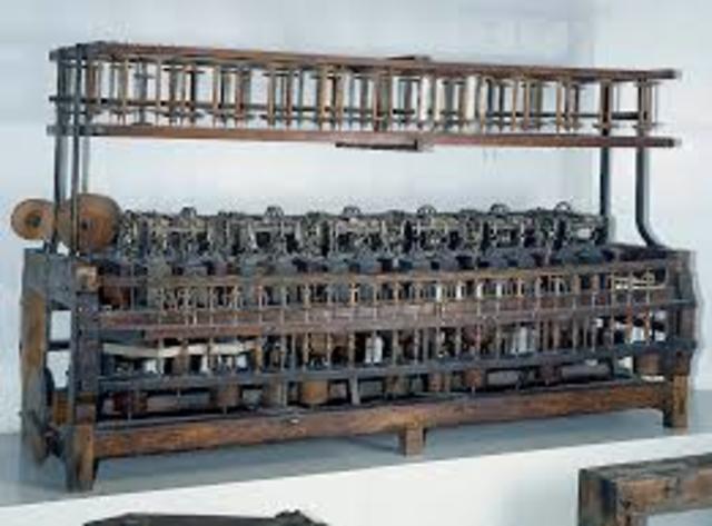 Richard Arkwright Spinning Frame