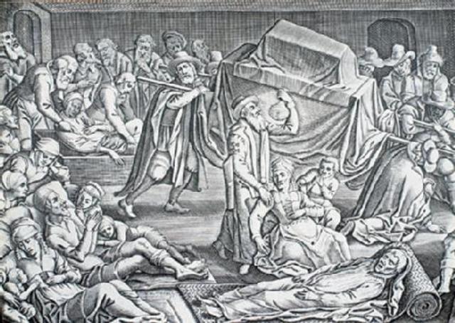 La peste negre s'esten per tota Europa