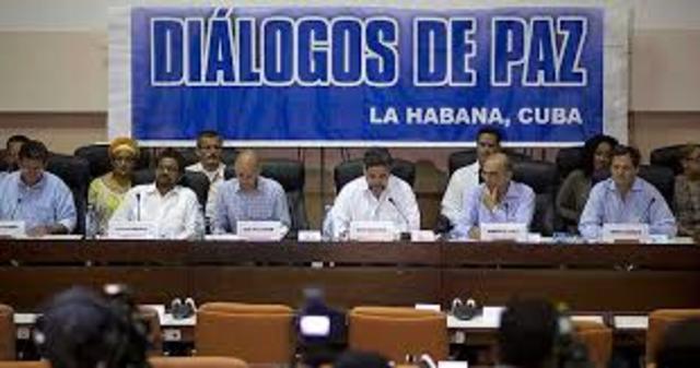 Firma de los Acuerdos de la Habana