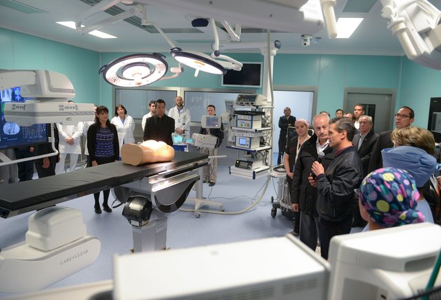 Inauguración de la Torre Quirúrgica.