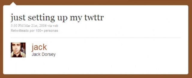 Se envio el primer tuit