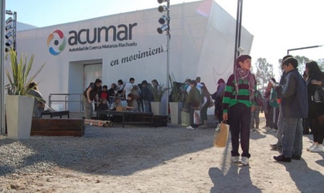 Fondos del Riachuelo van a un stand de Tecnopolis