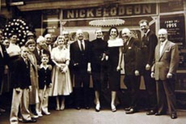 First movie premiere