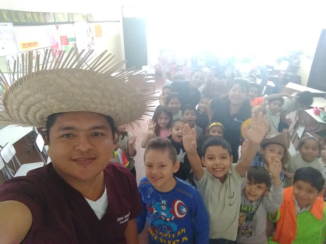 Actividad con estudiantes.