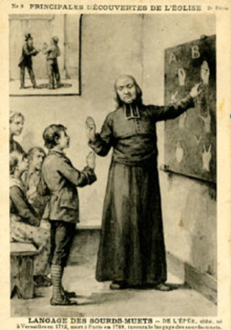 Primera escuela para sordos