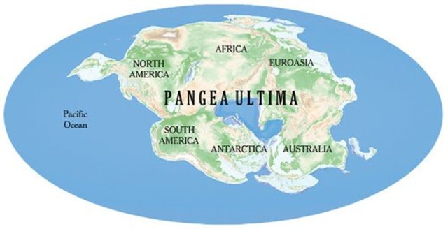 Volver a crearse otro supercontinente Pangea Ultima