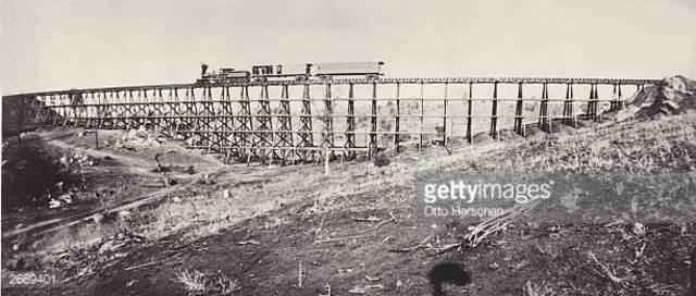 Primer ferrocarril  transcontinental de Estados Unidos