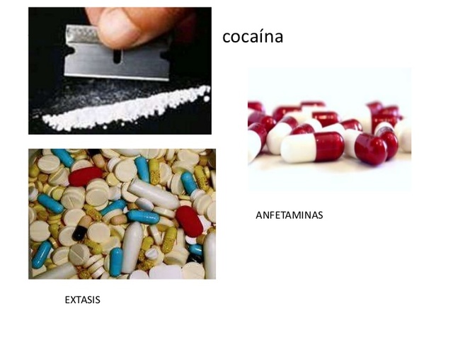 Listado de las Drogas más utilizadas: