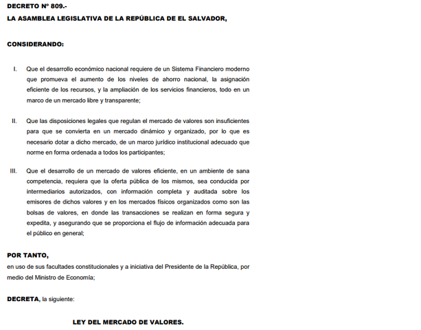Ley del Mercado de Valores