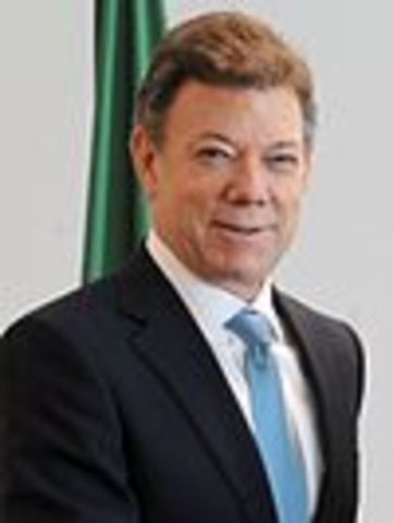Juan Manuel Santos llega al poder