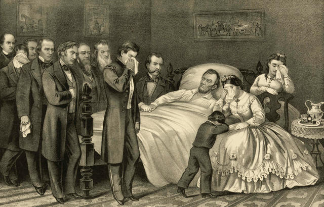 President Lincoln Dies.