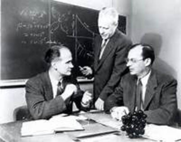 William Shockley,Walter Brattain,John Bardeen
