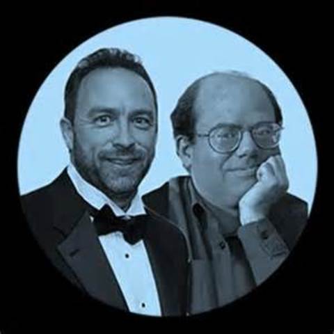 Jimmy Wales y Larry Sanger
