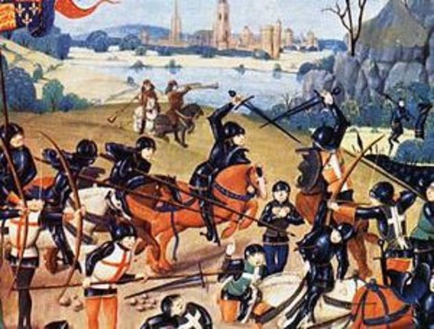 The battle of Agincourt