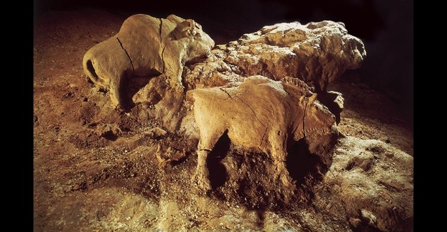 Bison Relief Sculpture