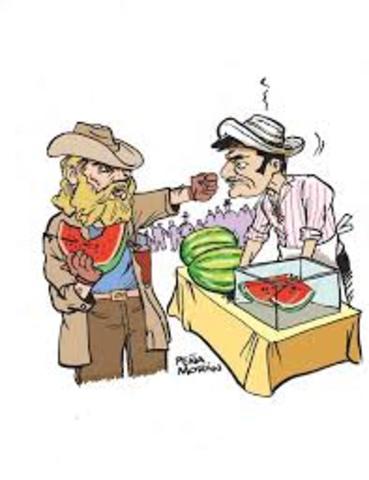 El incidente de la Tajada de sandía