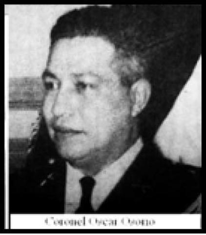 El Gobierno del Coronel Oscar Osorio, utilizó los servicios de dos expertos del Fondo Monetario Internacional