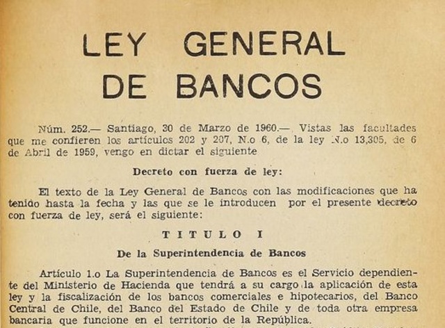 Primera ley de Bancos de Emisión
