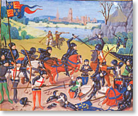 The battle of Agincourt