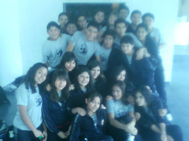 fue mi primer dia en secundaria