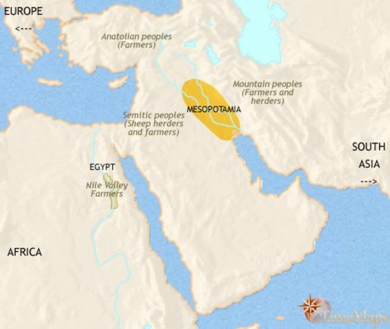 First Settlements in Mesopotamia