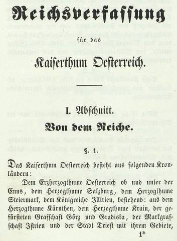 Oktrojált alkotmány