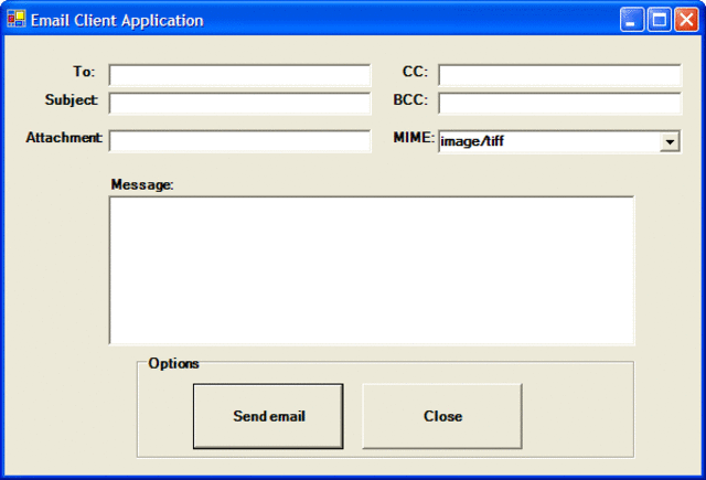 First email application