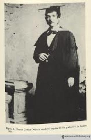 He graduated from medical.