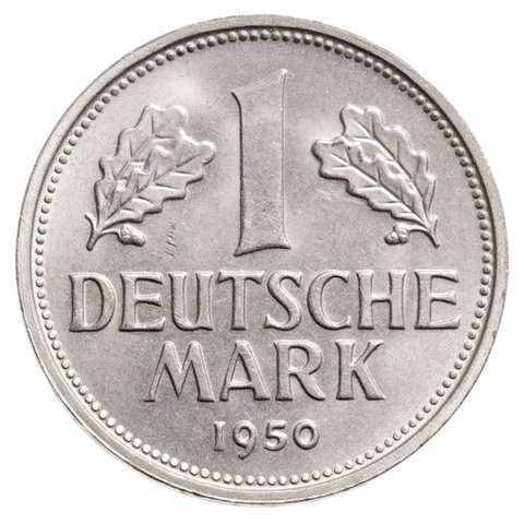 Los aliados occidentales y el  Deutschemark