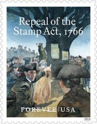 Repeal of Stamp Act