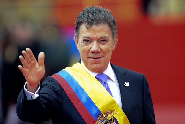 Juan Manuel Santos, Presidente de Colombia