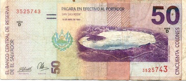 1898, Billetes en circulación