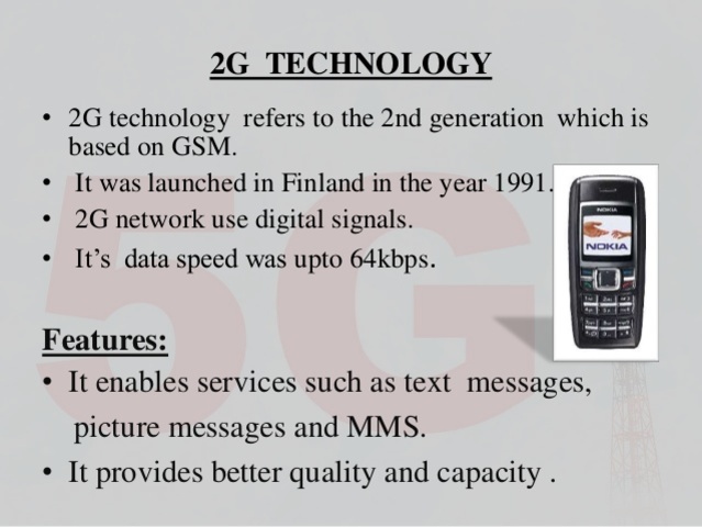 2G technology