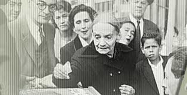 Derechos políticos a la mujeres