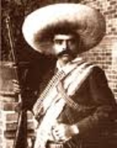 Emiliano Zapata proclama el plan de Ayala