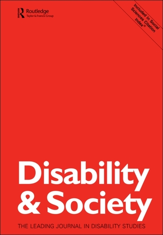 Creación de la revista internacional Disability, Handicap and Society