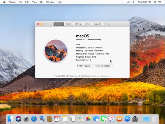 Versión 10.13: «High Sierra»