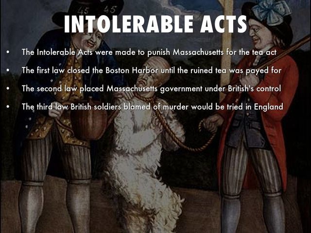 Intolerable Acts