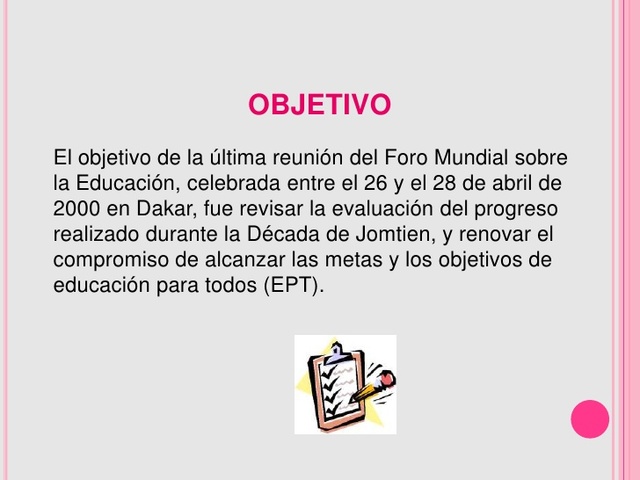 Foro Mundial sobre la Educación