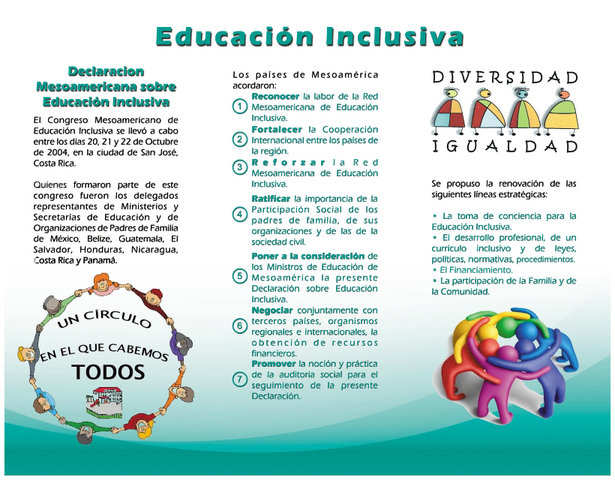 Congreso Mesoamericano de Educación Inclusiva