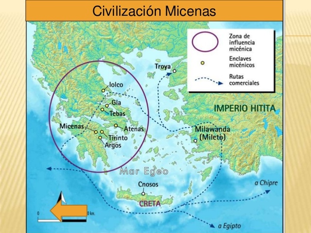 Florecimiento de la civilización Micénica