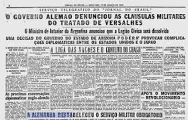 TRATADO DE VERSALHES