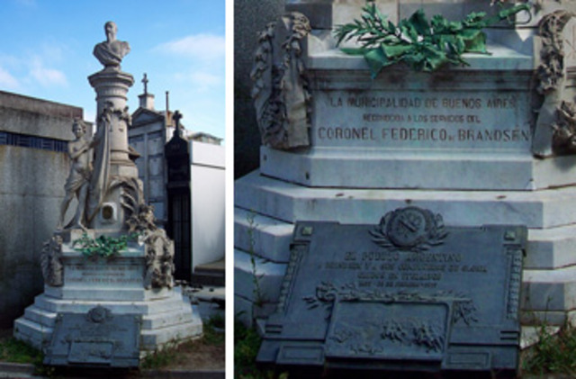 Se funda el partido de Coronel Brandsen