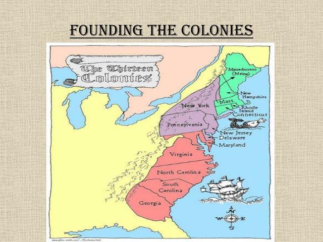 Founding of the Colonies