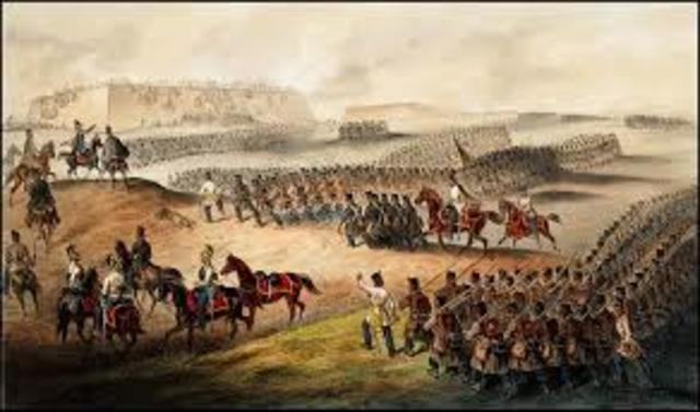 Paszkievics herceg 200 ezer fős orosz hadserege a Duklai-hágón át benyomul Magyarországra