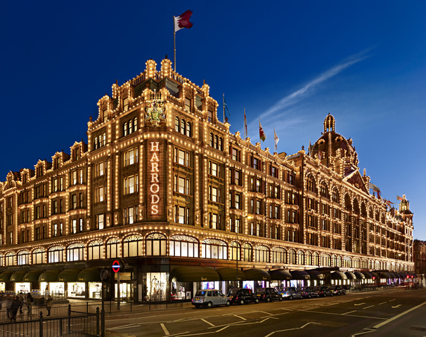 Shopping at Harrods