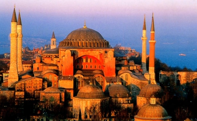 Hagia Sophia completed