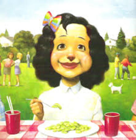 At last Camilia is free from the bad case of stripes